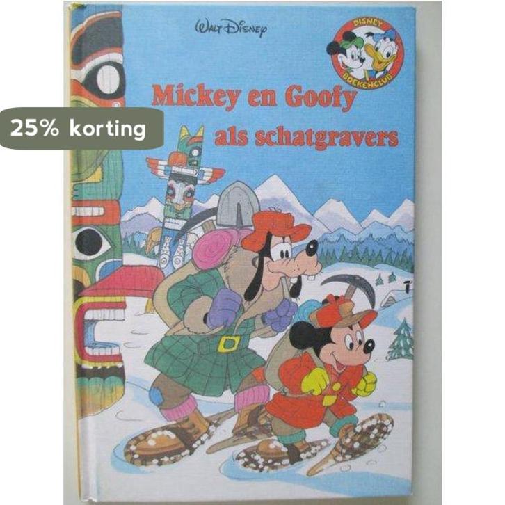 Mickey en Goofy als schatgravers 9789032037468, Boeken, Overige Boeken, Gelezen, Verzenden