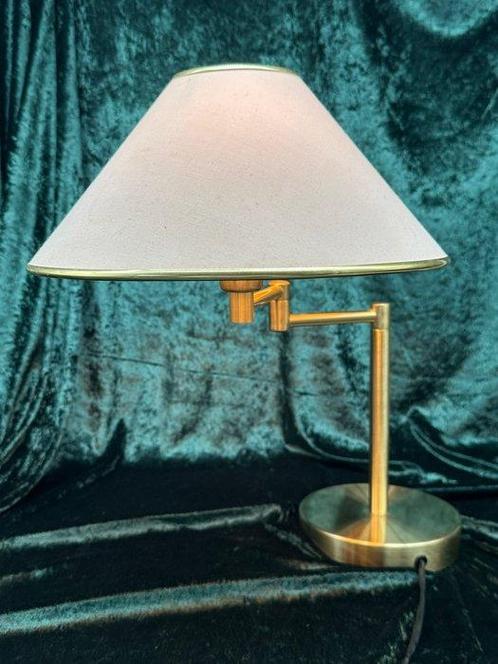 Moderne Tischlampe – TRIO Leuchten – Messingoptik mit, Antiek en Kunst, Curiosa en Brocante