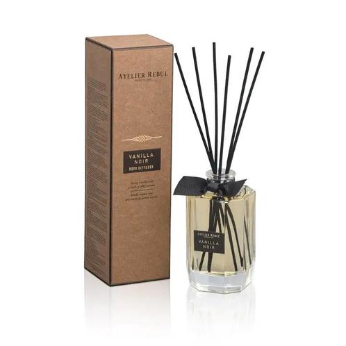 ATELIER REBUL VANILLA NOIR REED DIFFUSER 200ML, Collections, Parfums