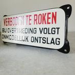 Verbodsbord, Streng Verboden Te Roken. - Panneau - Émail