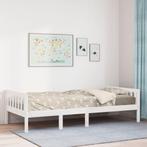vidaXL Kinderbed zonder matras massief grenenhout wit 90x200, Verzenden, Nieuw