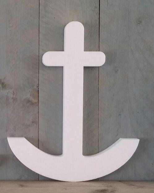 Anker Styropor groot Anker 50 x 3 cm. Workshopitem, Hobby en Vrije tijd, Knutselen, Nieuw