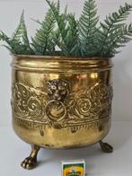 XL Leeuwen bloempot met mythologische figuren - Bloempot -