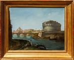 École italienne (XIX) - Castel SantAngelo, Antiek en Kunst