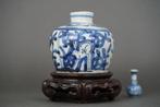 Jiajing (1522-1566) - Pot - Blauw en Wit Ming-dynastie, Antiek en Kunst