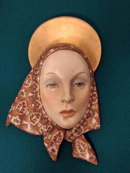 Lenci - Statue, Madonna - 36 cm - Faïence - 1939, Antiek en Kunst, Antiek | Glaswerk en Kristal