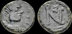 476-491ad Roman Zeno Ae nummus monogram within wreath Brons, Postzegels en Munten, Munten en Bankbiljetten | Verzamelingen, Verzenden