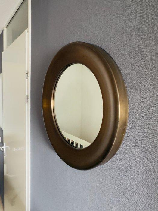 Glasmäster Markaryd - Spiegel- Ronde Lijst - Spiegelglas en, Antiek en Kunst, Antiek | Meubels | Stoelen en Sofa's