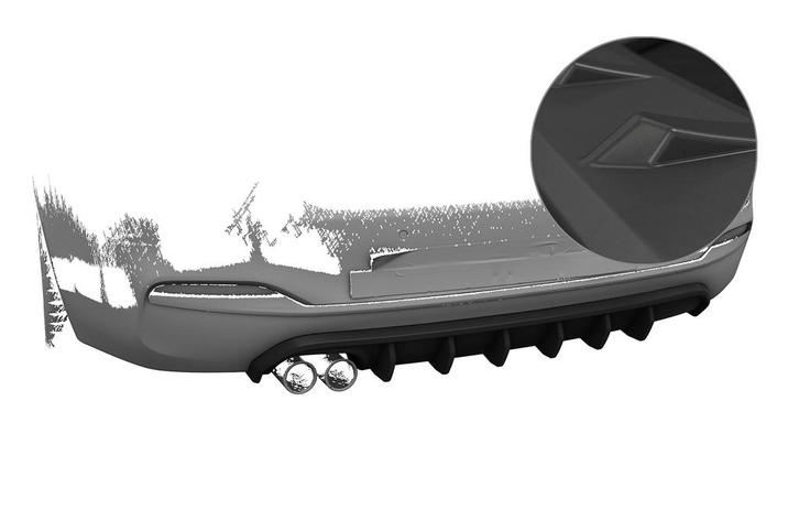 Achterskirt voor BMW 4 Reeks (F36) Grand Coupé HA479-L, Auto-onderdelen, Carrosserie, Nieuw, Verzenden