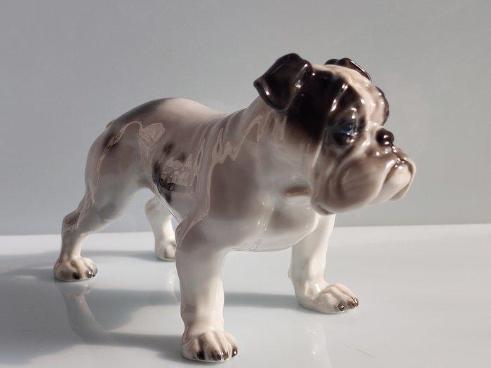 Rosenthal - Fritz Heidenreich - sculptuur, Bulldog inglese -, Antiquités & Art, Antiquités | Verre & Cristal