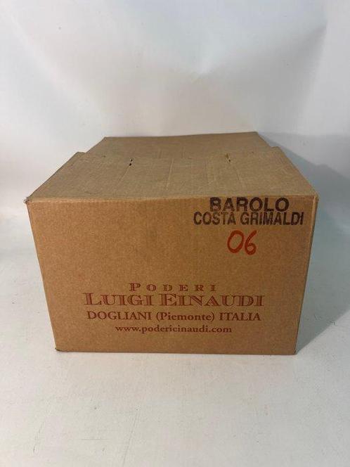 2006 Poderi Luigi Einaudi, Costa Grimaldi - Barolo - 6, Verzamelen, Wijnen