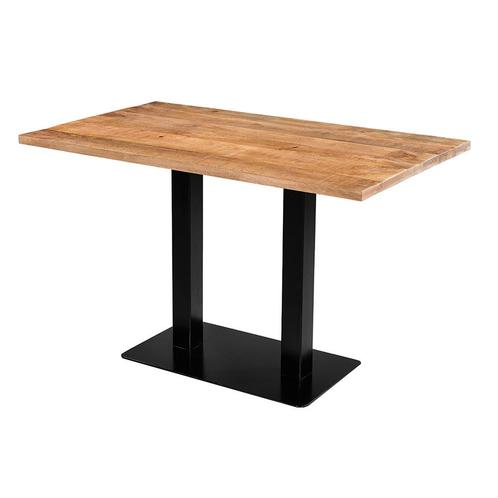Mangohout Horecatafel Rechthoek 120x70, Huis en Inrichting, Tafels | Eettafels, Nieuw, Overige houtsoorten, Rechthoekig, Verzenden