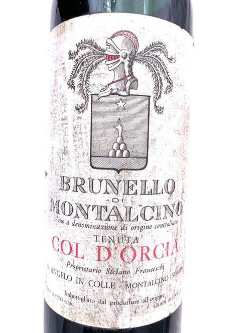 1966, 1977, Ris. 1978 x2 Col dOrcia - Brunello di, Verzamelen, Wijnen