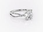 Verlovingsring - 14 karaat Witgoud - 1.10ct. tw. Diamant