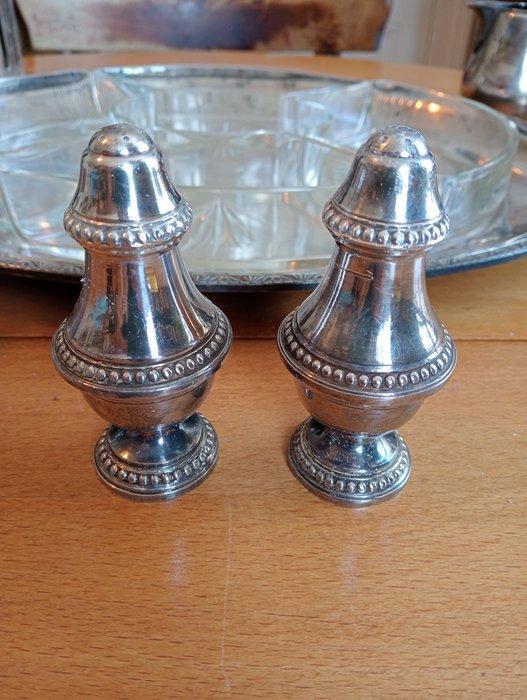 Tafelservies (11) - Metaal - Plateau Art Deco, diverse, Antiquités & Art, Antiquités | Ustensiles de cuisine