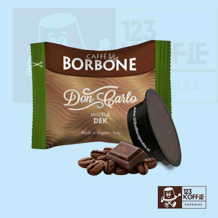 Borbone decaf capsules A Modo Mio 100 stuks – cafeïnevrije, Electroménager, Accessoires de machine à café, Envoi