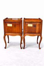 Table dappoint - Bois - Paire chevets style Louis XV - H :