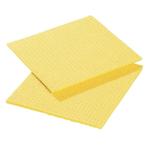 Sponsdoekje geel | 10 stuks | Cellulose /Polyester  |, Verzenden, Nieuw in verpakking
