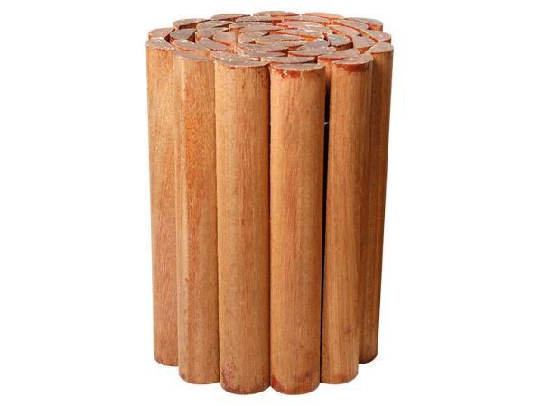 Veiling - 10x Bankirai hardhouten rolborder 180x30cm, Jardin & Terrasse, Traverses & Bordures