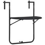 vidaXL Balkontafel hangend 60x64x83,5 cm rattan-look, Tuin en Terras, Verzenden, Nieuw
