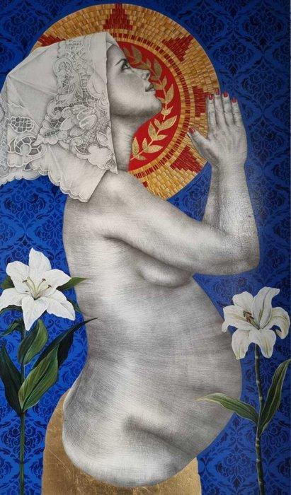 Cochis Art - MAHADEVI, Antiek en Kunst, Kunst | Schilderijen | Modern