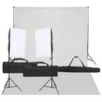 vidaXL Fotostudioset met verlichtingsset en achtergrond, Audio, Tv en Foto, Verzenden, Nieuw