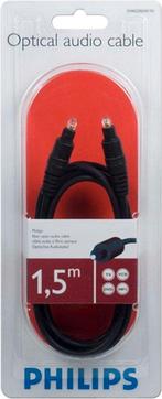 2dekans | Philips SWA2302 - Optische Kabel - 1.5 meter, Audio, Tv en Foto, Audiokabels en Televisiekabels, Ophalen of Verzenden