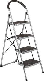 NIEUW - Trapladder Staal King 4 brede treden, Tuin en Terras, Verzenden, Nieuw