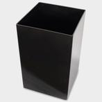 Vierkante prullenbak Segmenti kartell, zwart, 40 x 25 cm..., Huis en Inrichting, Ophalen of Verzenden, Gebruikt