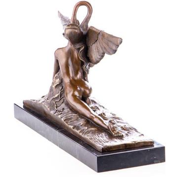Figure - Bronzefigur Leda und Schwan nach A.Gennarelli -