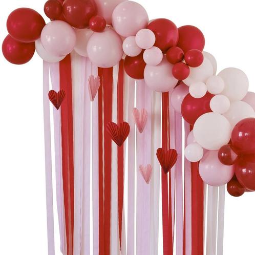 Ballonnenboog Hartjes, Hobby en Vrije tijd, Feestartikelen, Nieuw, Verzenden