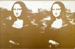 Andy Warhol (after) - Two Golden Mona Lisas / 130 x 86 cm.