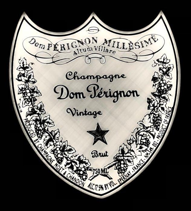 Tribute to Dom Perignon Champagne Silver Label - Publicité, Verzamelen, Wijnen