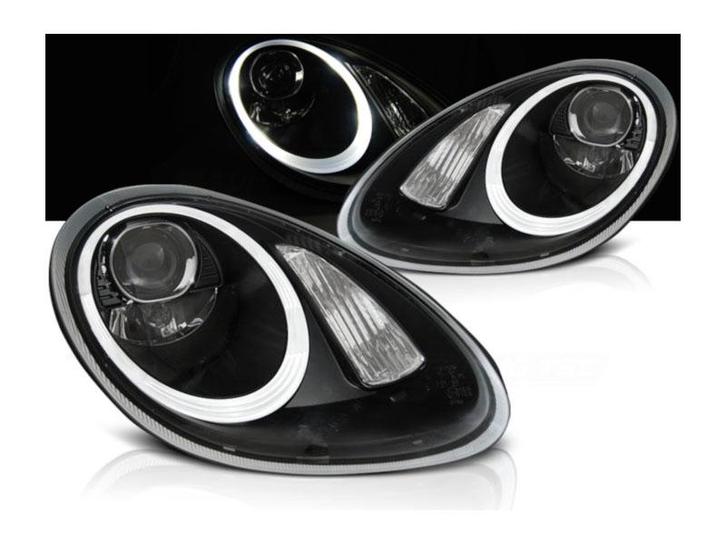 Xenon koplampen Black geschikt voor Porsche Boxster Cayman, Auto-onderdelen, Verlichting, Nieuw, Porsche, Verzenden