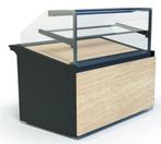 Neutrale Toonbank + Kruimellade | 0.038kW | Zwart/Hout |, Verzenden, Nieuw in verpakking