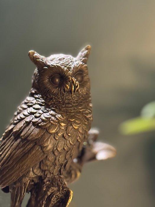 Milo (1910-1978) - sculptuur, Bos uil - 28 cm - Brons,, Antiek en Kunst, Curiosa en Brocante