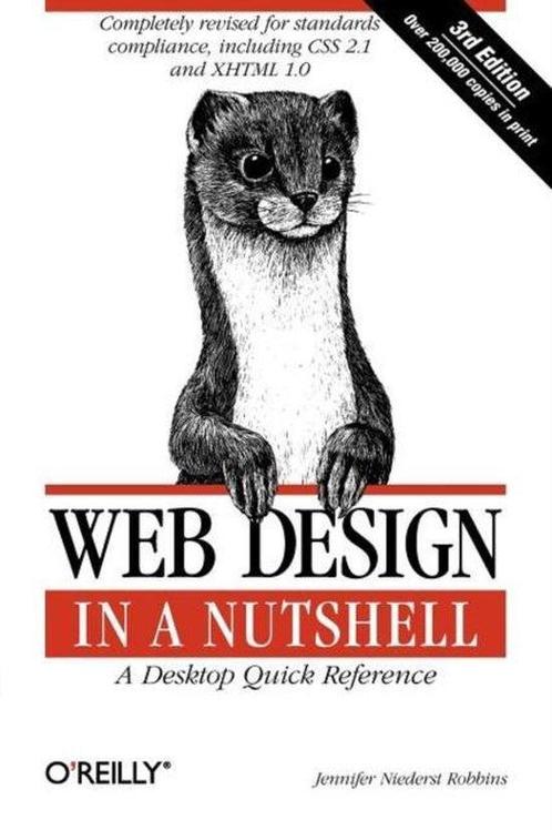 Web Design In A Nutshell 3rd 9780596009878, Livres, Livres Autre, Envoi