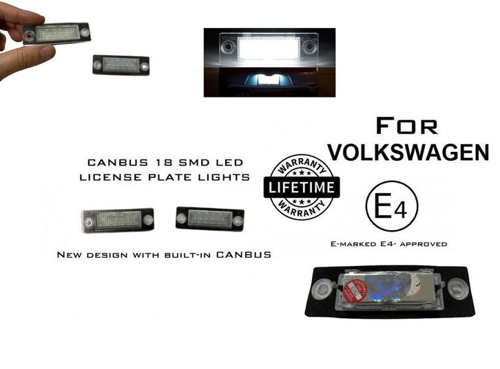 LED Kentekenverlichting voor Volkswagen, Auto diversen, Tuning en Styling, Ophalen of Verzenden