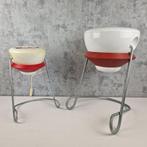 Vintage Grolsch kruk & lamp - Bijzettafel (2) - Vintage