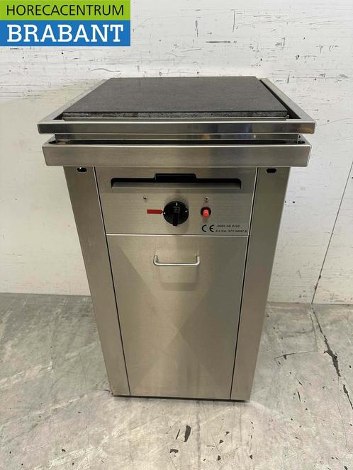 RVS Ivas Steengrill 47,5 x 47,5 cm Propaan Horeca, Zakelijke goederen, Horeca | Keukenapparatuur, Ophalen of Verzenden