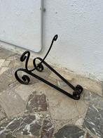 Vuurbok - Smeedijzer - antieke vleugelsteun, Antiek en Kunst