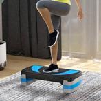 Staplank - Aerobics - Verstelbare staphoogte - Lichtblauw, Sport en Fitness, Ophalen of Verzenden, Nieuw