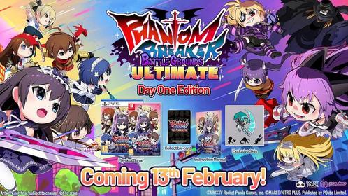Phantom Breaker Battlegrounds Ultimate-Day One Edition (NSW), Games en Spelcomputers, Games | Nintendo Switch, Ophalen of Verzenden