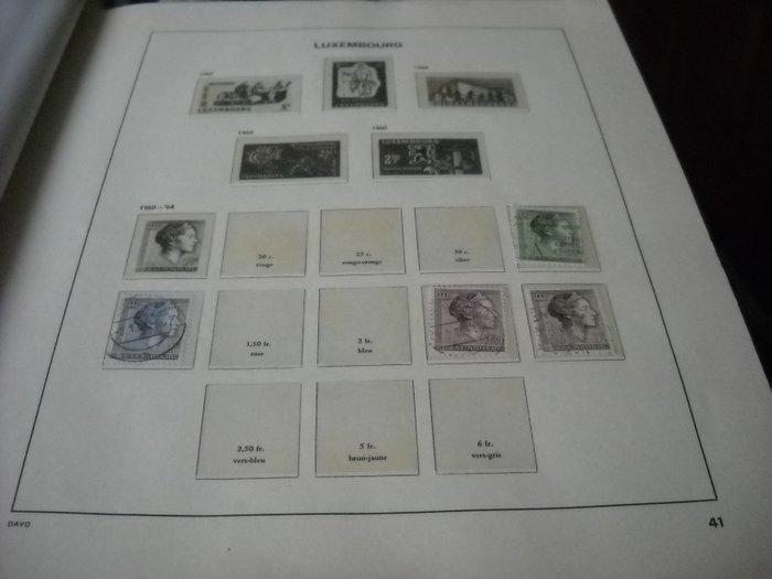 België - Album Davo Luxe van Luxemburg 1883 tot 1983 &, Postzegels en Munten, Postzegels | Europa | België