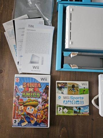 Nintendo - Wii - Nintendo Wii Complete in Box + Game - beschikbaar voor biedingen