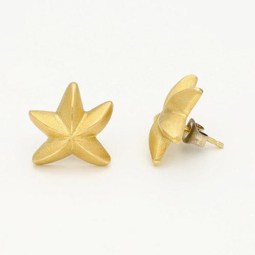 Boucles doreilles - 18 carats Or jaune, Handtassen en Accessoires, Oorbellen