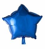 Helium Ballon Ster Blauw 46cm leeg, Hobby & Loisirs créatifs, Verzenden