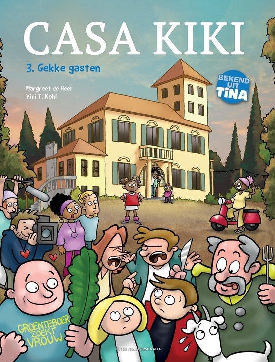 Casa Kiki 3 Gekke gasten 9789464860566 Margreet de Heer, Boeken, Stripverhalen, Zo goed als nieuw, Verzenden