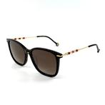 Carolina Herrera - *NEW* - Gold Metal - Brown Acetate -, Nieuw