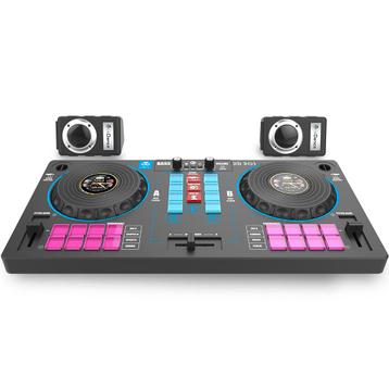 IDance 7-in-1 DJ Mixer Met BT En Speakers XD301 beschikbaar voor biedingen